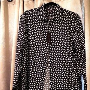 Michael Kors long sleeve woven, size M